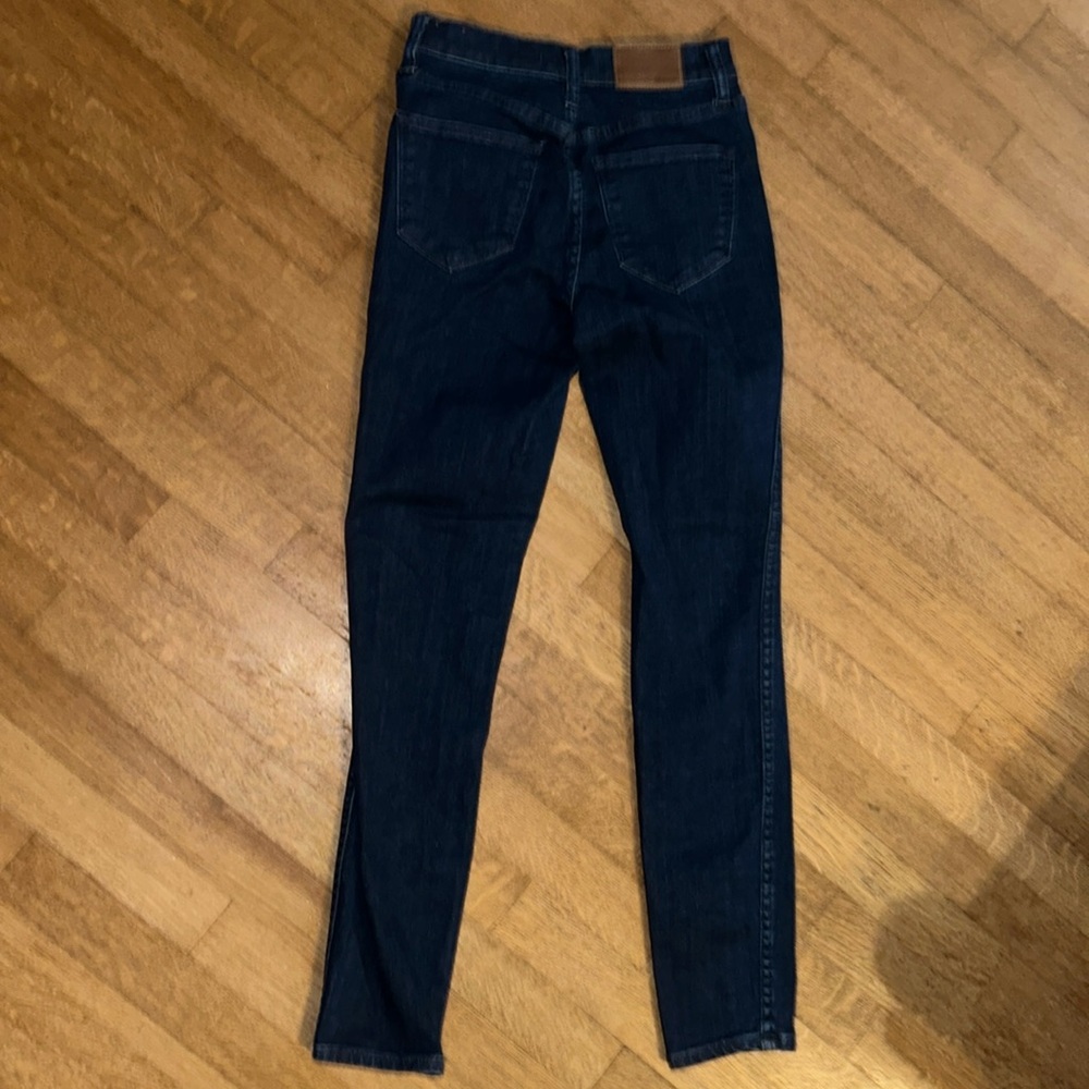 Madewell 10” high riser skinny skinny sz 25